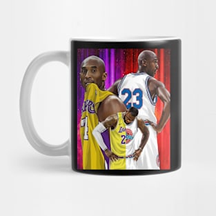 BASKETBALLART -MJ AND FRIENDSS Mug